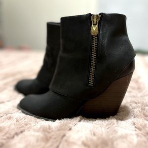 Fergalicious Black Ankle Booties